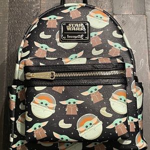 Disney Loungefly Baby Yoda The Child Backpack - A